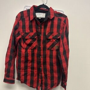 Legendary Whitetails Shirt Mens S/M Buffalo Plaid  Lumberjack Work